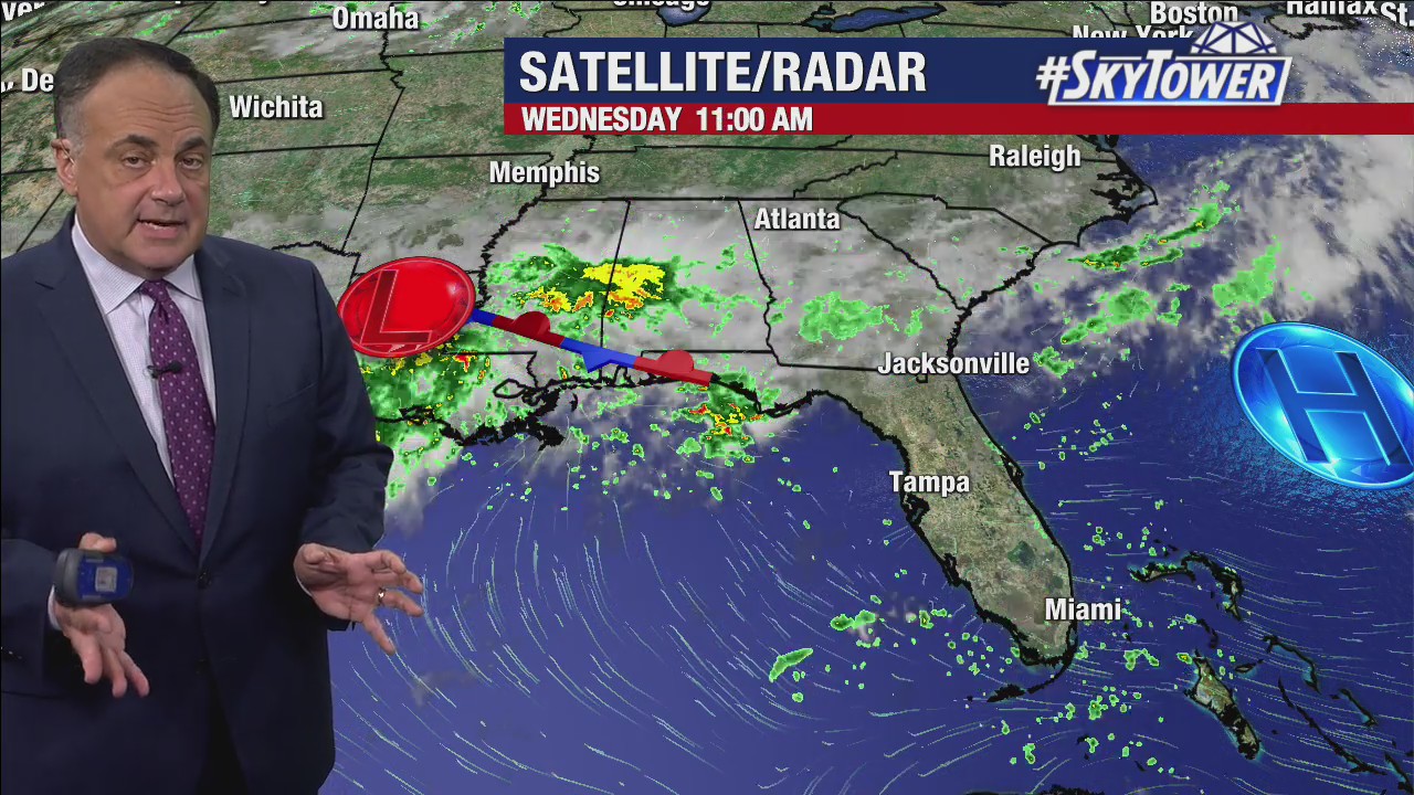 Wednesday evening forecast