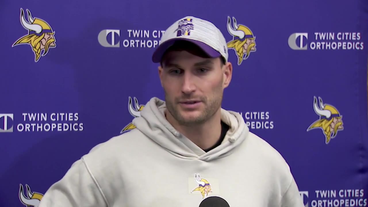 Vikings QB Kirk Cousins, RB Dalvin Cook talk NFC Playoff excitement