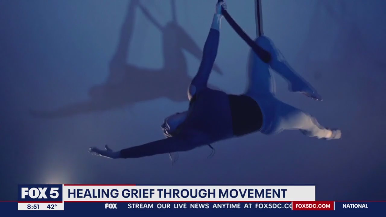 Psychologist uses circus arts to help heal grief through movement