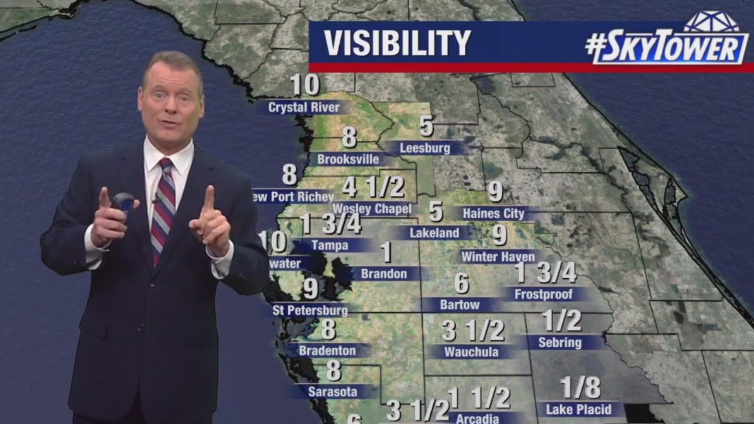 Tampa weather | Another mild start with some fog