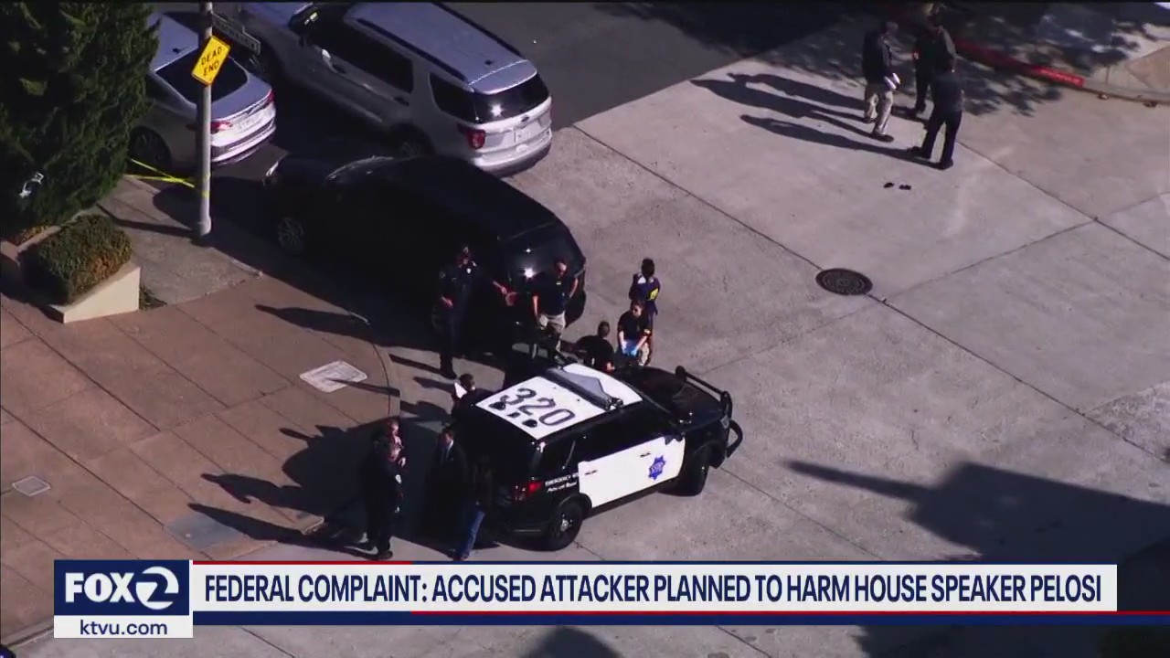 Accused Pelosi attacker wanted to take House Speaker hostage, 'break her kneecaps'