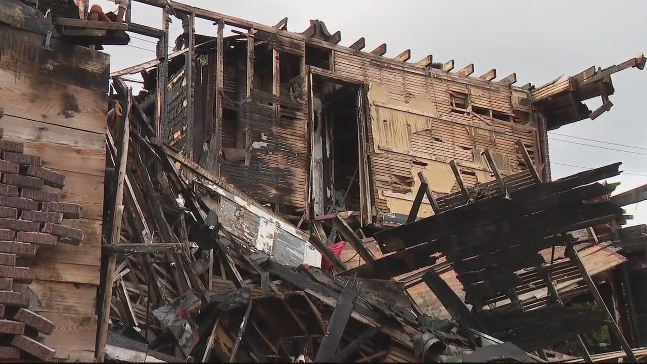 Highland Park church pastor frustrated with collapsing building next door