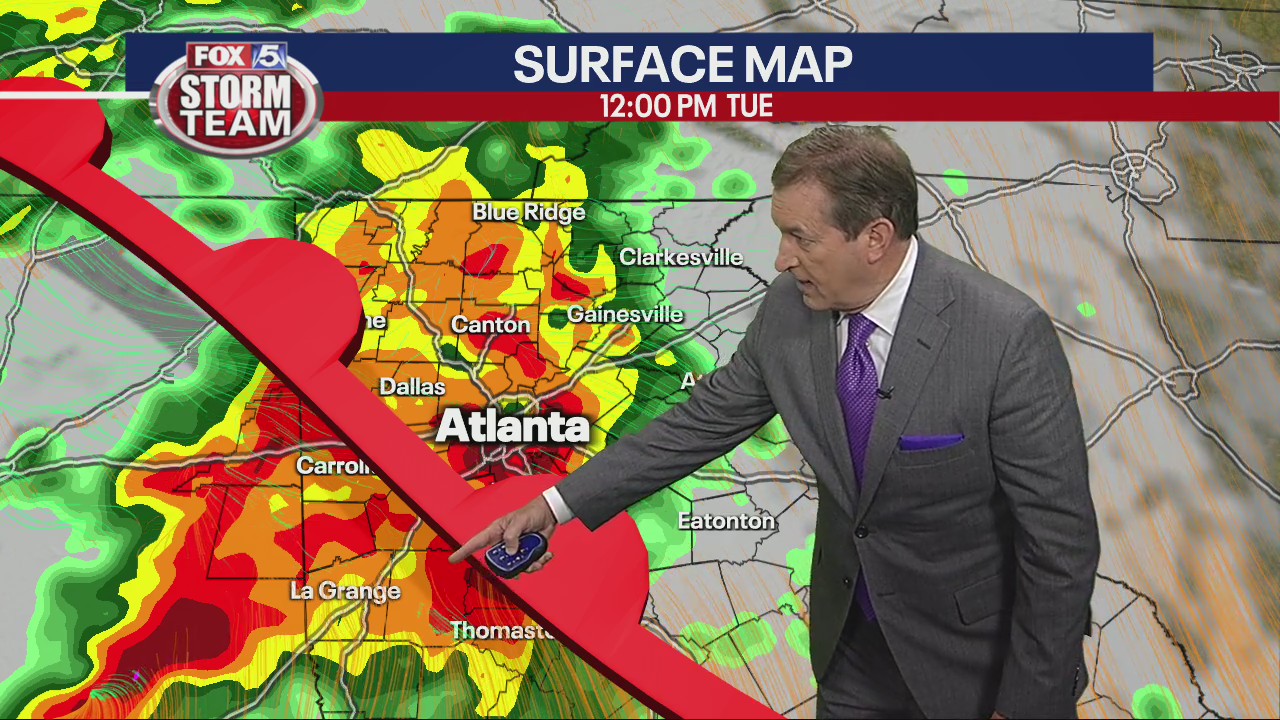 Monday evening forecast update