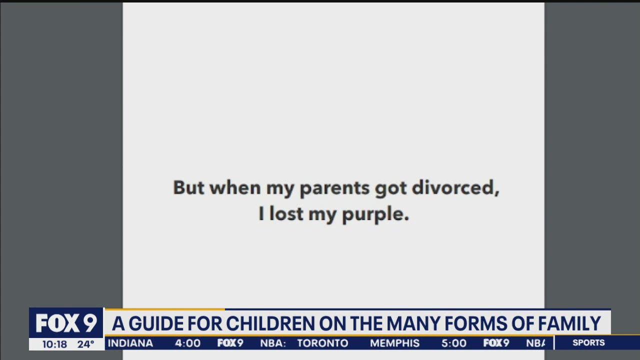 The Purple Dot: A book about different families