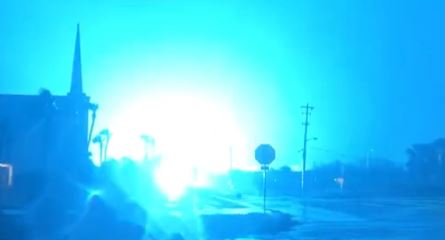 WATCH: Transformer blows in Florida amid Tropical Storm Nicole