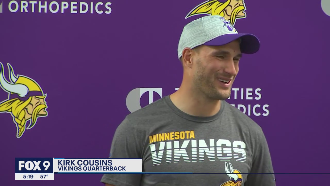 Kirk Cousins' goal as offseason workouts start? 'Retire as a Viking'
