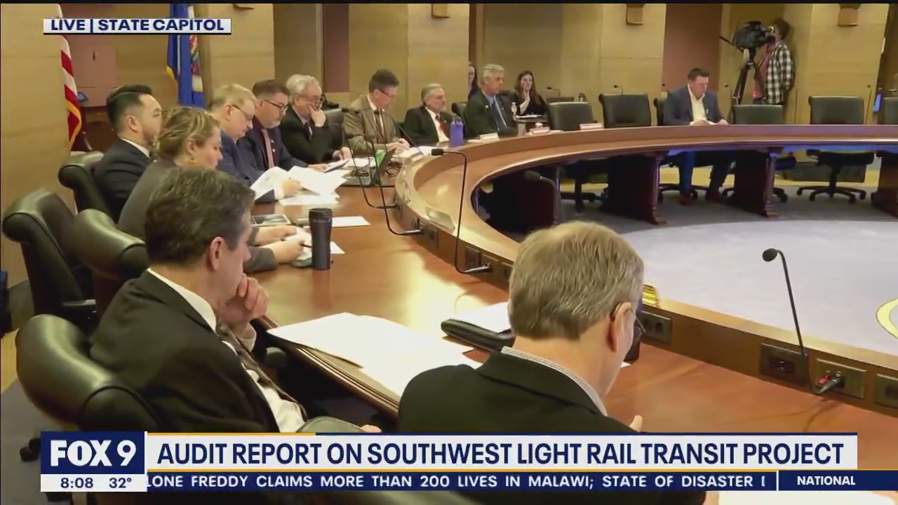 Southwest Light Rail transit project audit report released