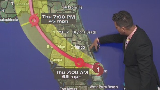 Hurricane Nicole makes landfall in Florida as Category 1 storm