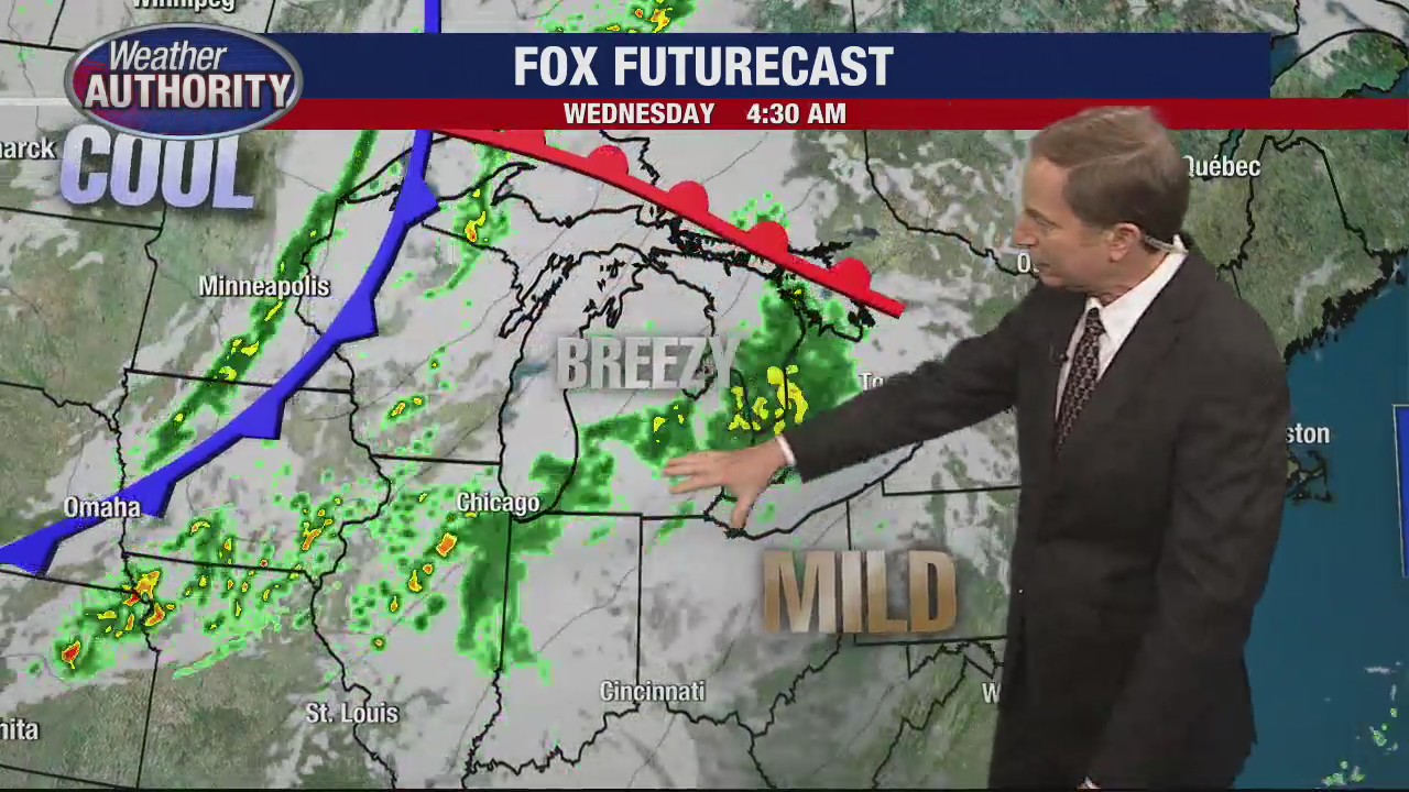 Quiet weather night ahead in Metro Detroit
