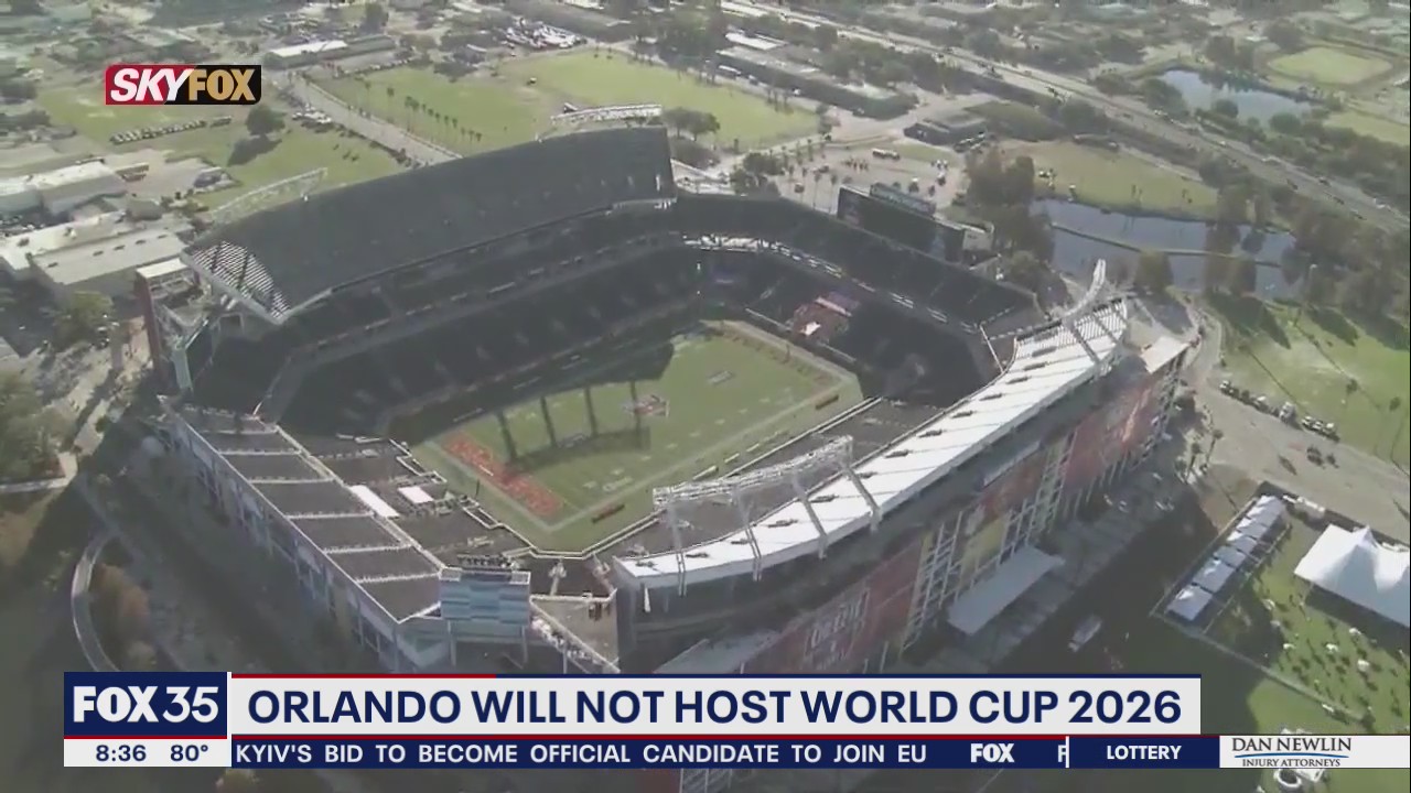 Orlando will not host World Cup 2026