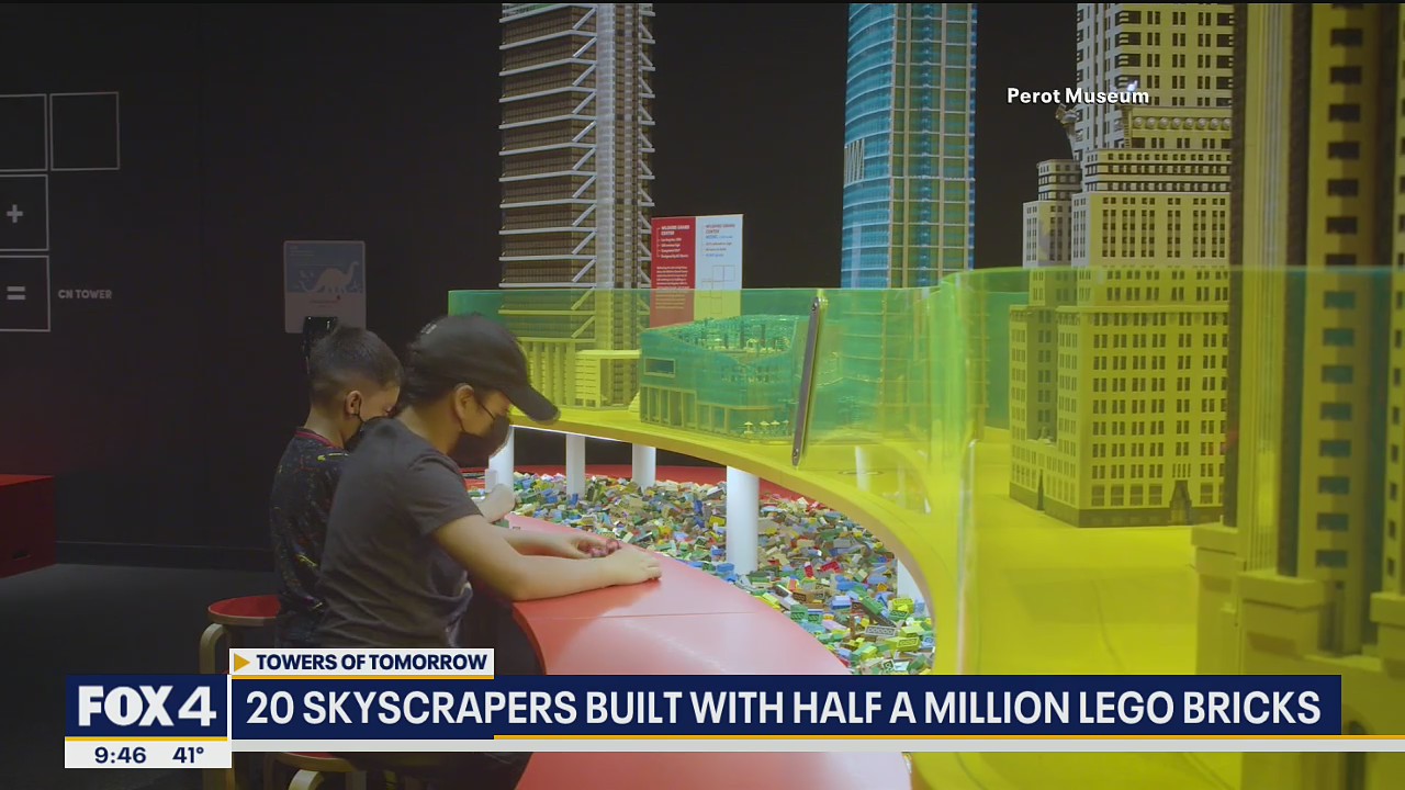 The Perot Museum's Towers of Tomorrow exhibit