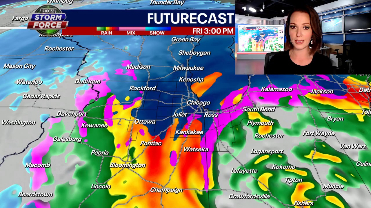 Heavy snow, high winds to make for dangerous travel conditions