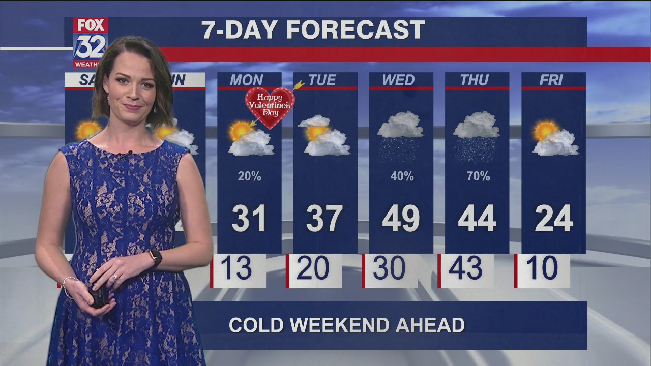 Chicagoland weather: Evening forecast on Feb. 11