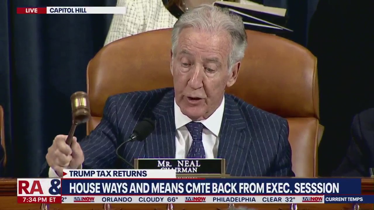 House Committee votes to publicly release redacted report on Trump’s tax records | LiveNOW from FOX