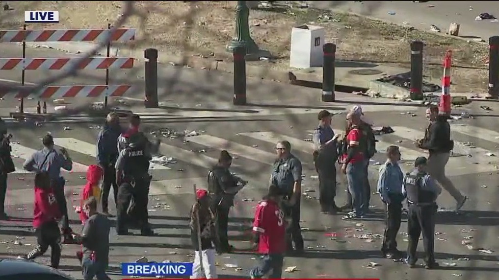 Kansas City Chiefs Super Bowl parade breaks out with shooting