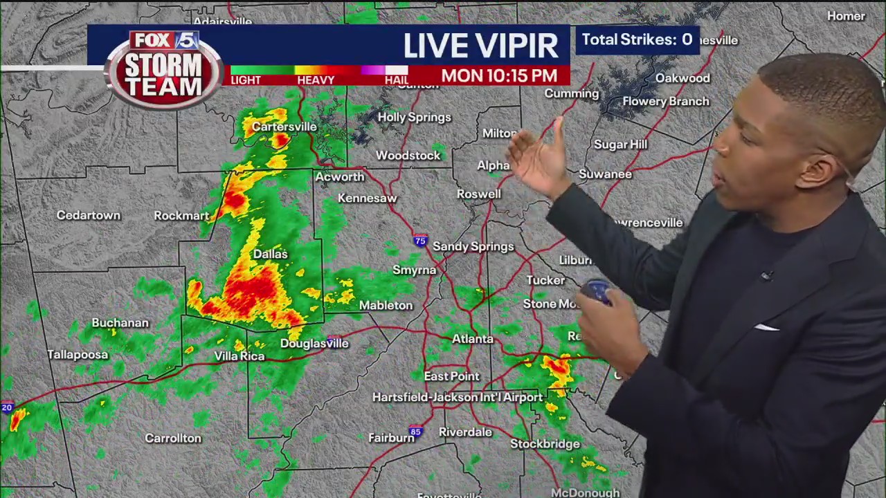 Christmas evening forecast update