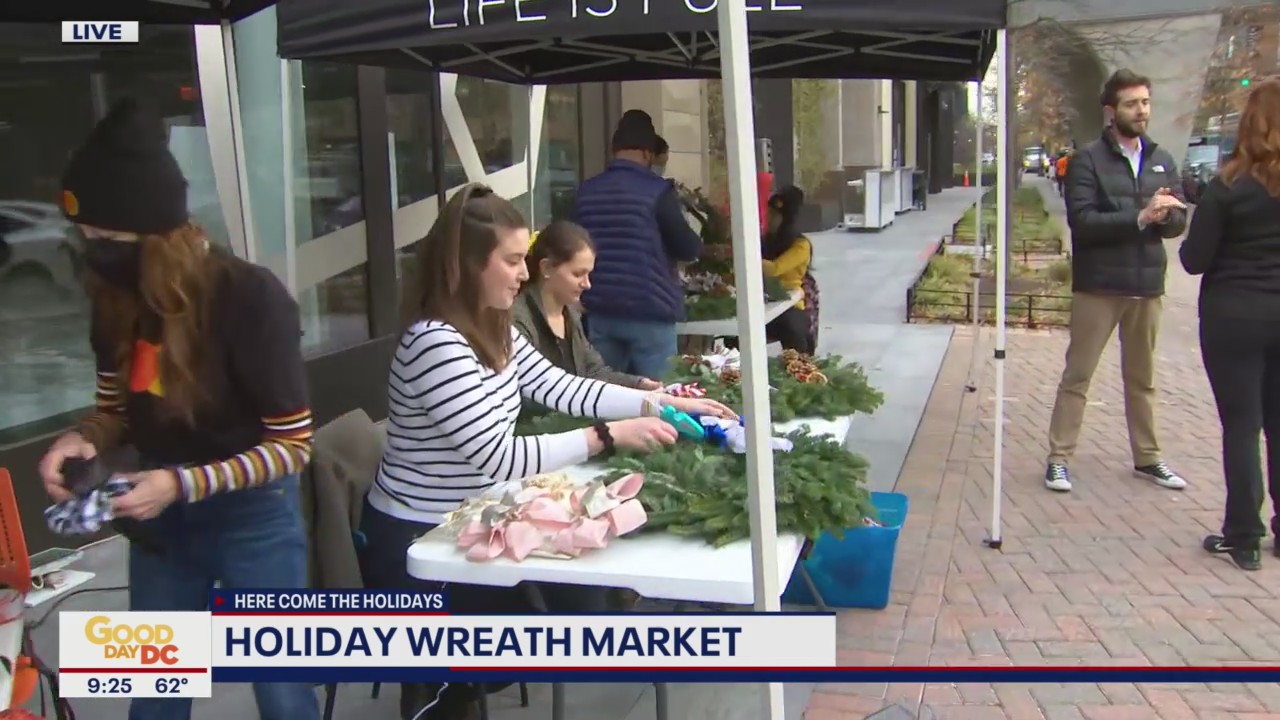 FOX 5 FIELD TRIP: Handmade wreaths in Ballston this weekend!