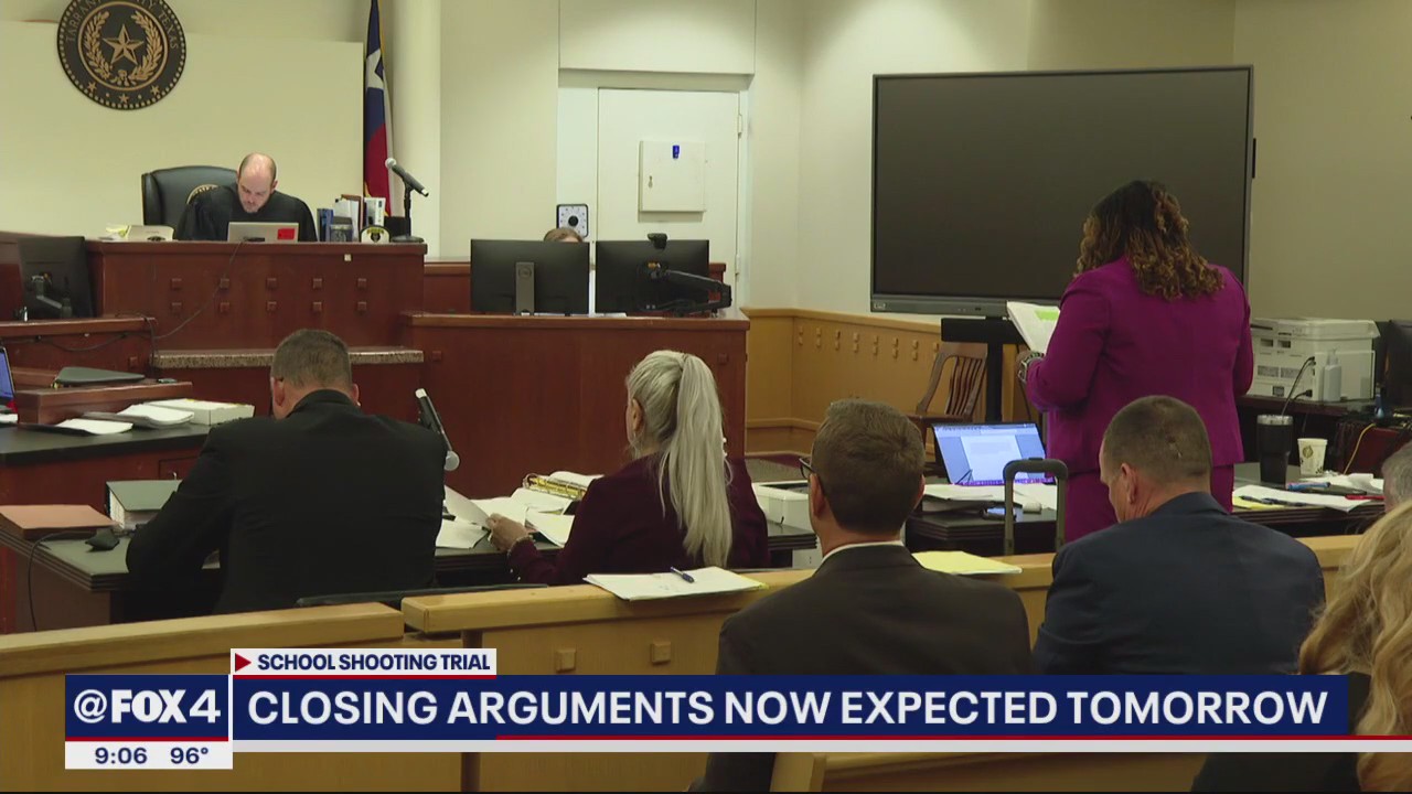 Closing arguments expected Thursday in school shooting