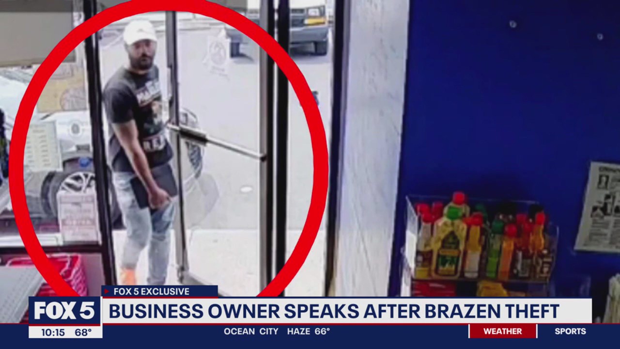 Wheaton business owner speaks after brazen theft