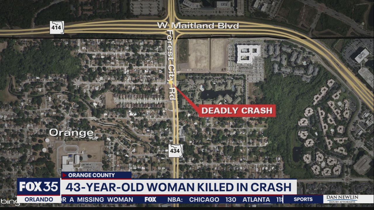 43-year-old woman killed in Orange County crash