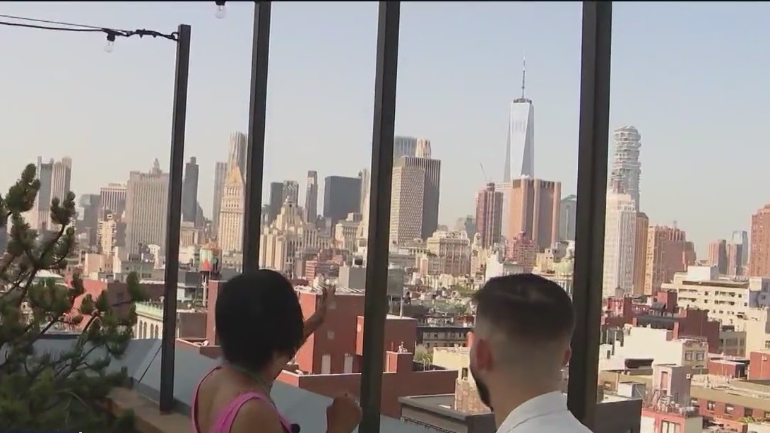 Checking out the Unlisted rooftop bar