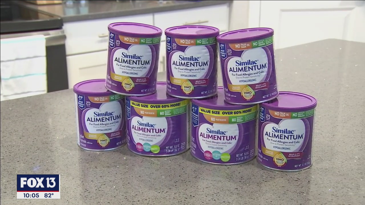 Baby formula shortage should ease soon