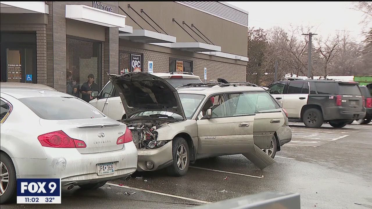 Suspect sought after robbery, crash at McDonald's