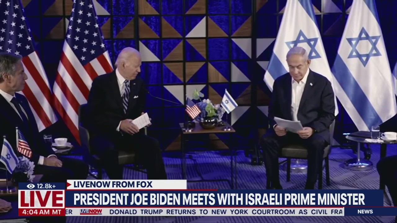 Biden in Israel amid deadly Gaza hospital strike