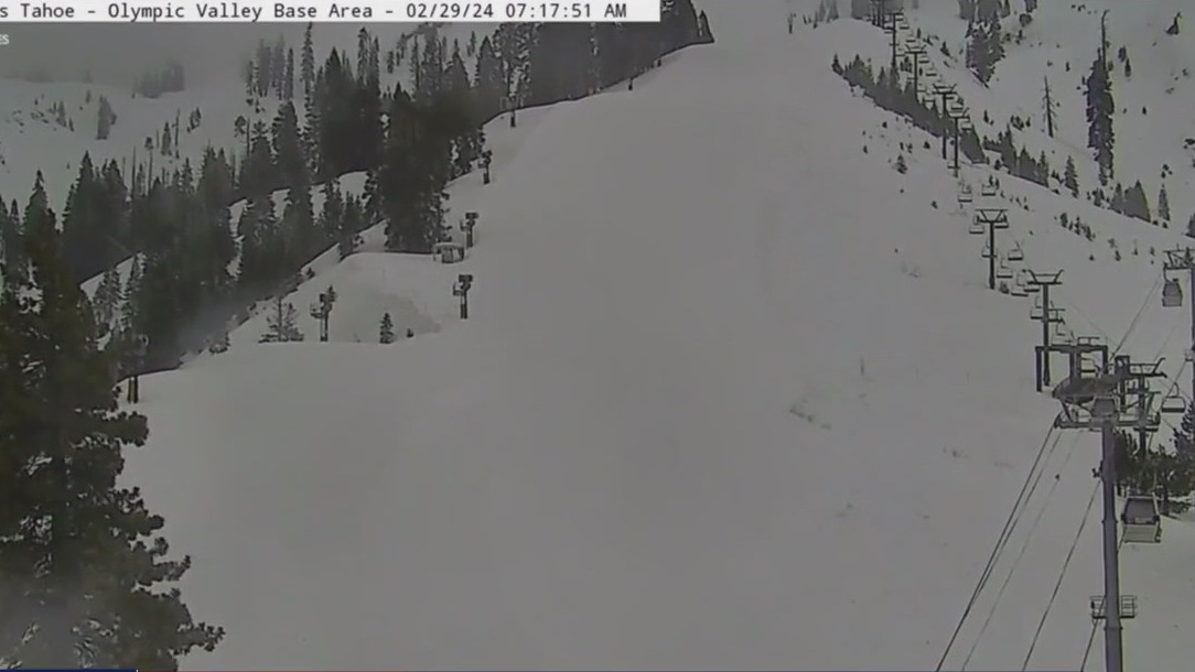 Wind gusts of up to 100mph at ski resorts in Sierra