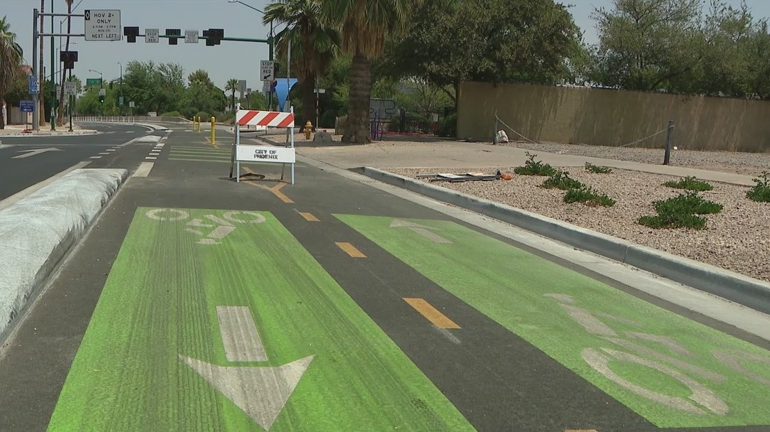 Petition calls for protected bike lanes in part of Phoenix