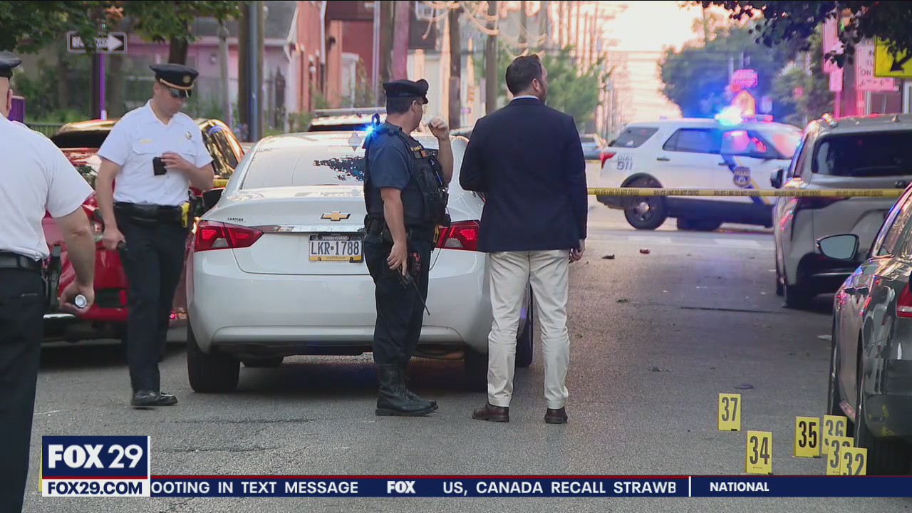 Police: Nearly 70 shots fired in North Philadelphia double shooting