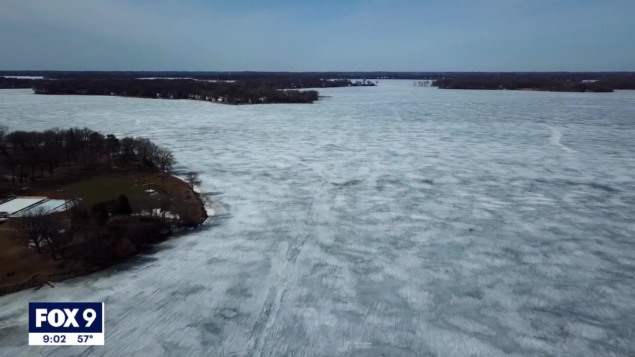 Monday is statewide deadline to remove structures on ice in Minnesota