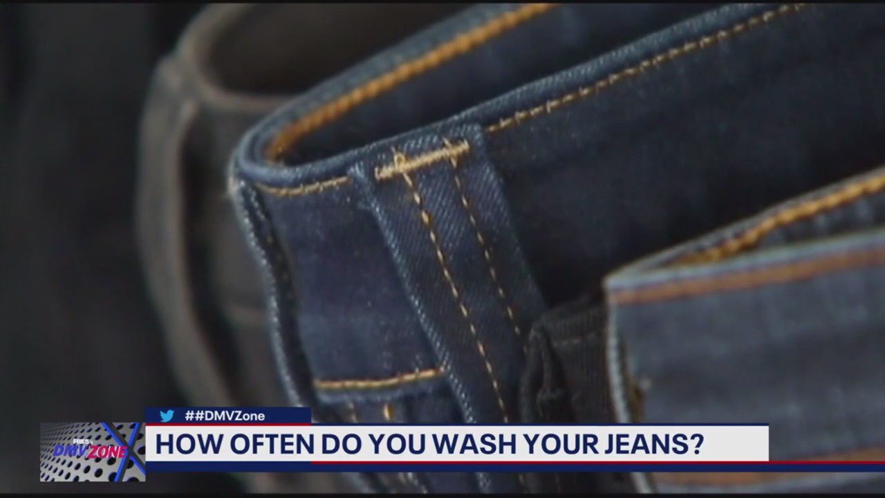 How often do you wash your jeans?