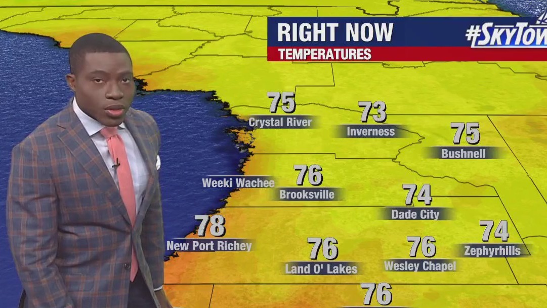 Monday morning forecast