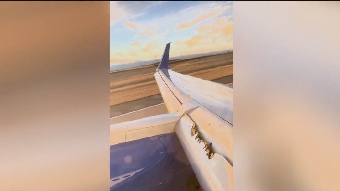 United flight from San Francisco to Boston diverted due to damage