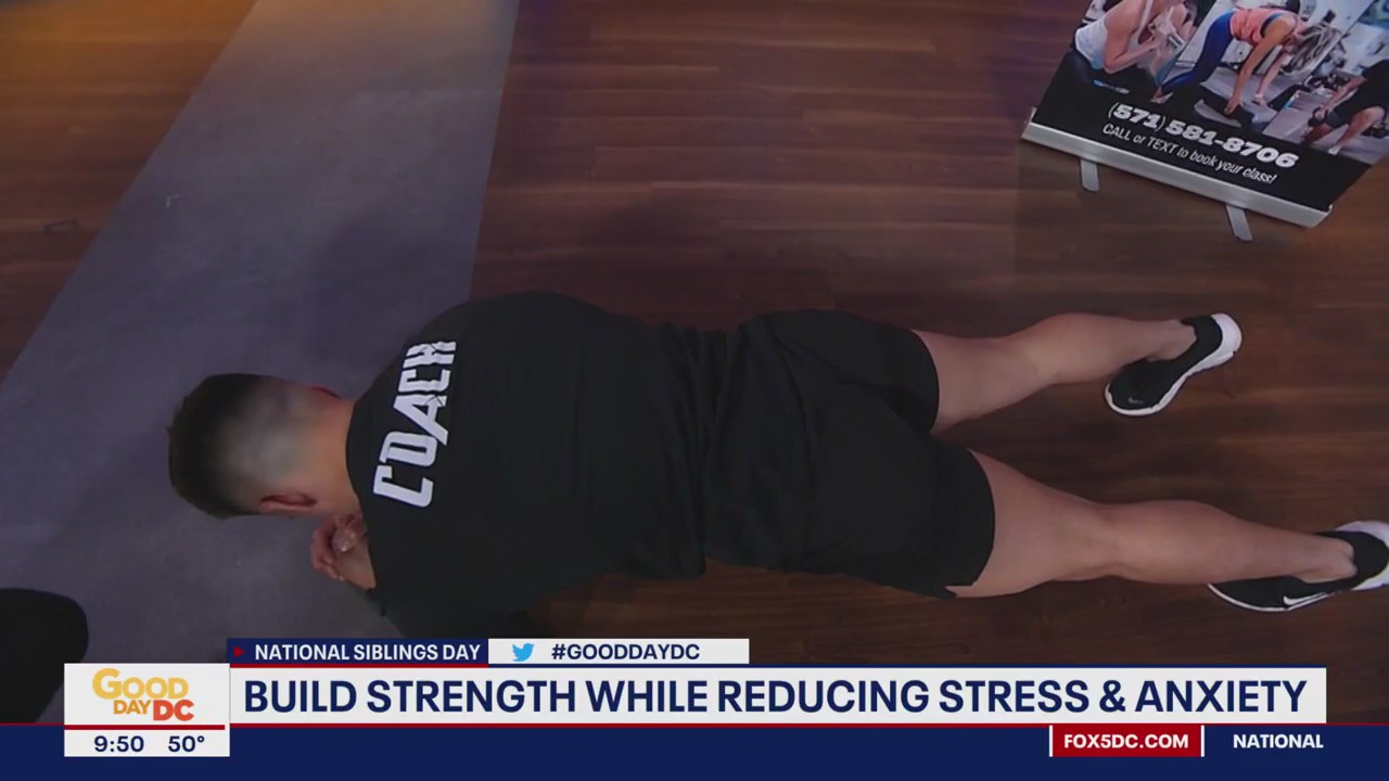Build strength while reducing stress and anxiety