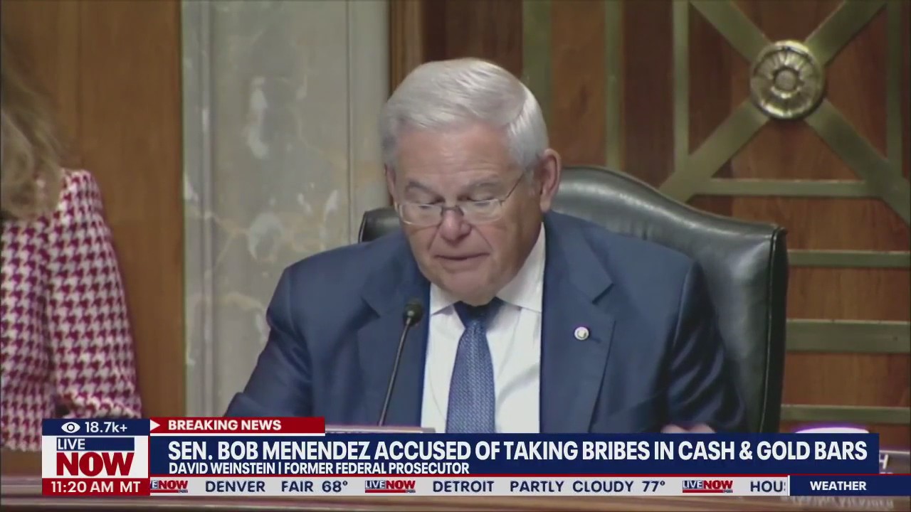 US Attny: Menendez took bribes in cash, gold bars
