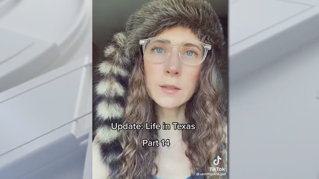 Woman goes viral for documenting her Texas experience