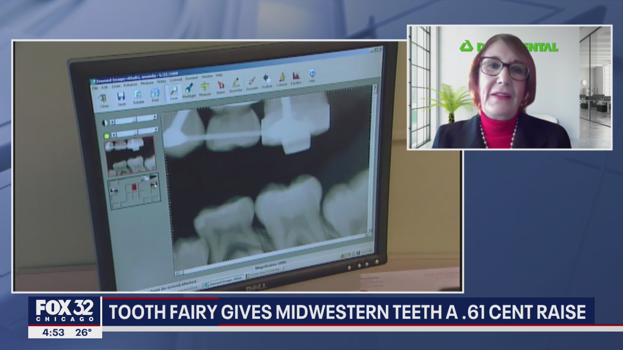 Tooth Fairy gives midwestern teeth a 61 cent raise