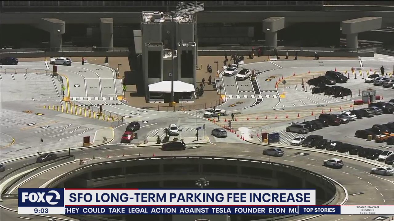 San Francisco airport raises parking fees as number of travelers increases