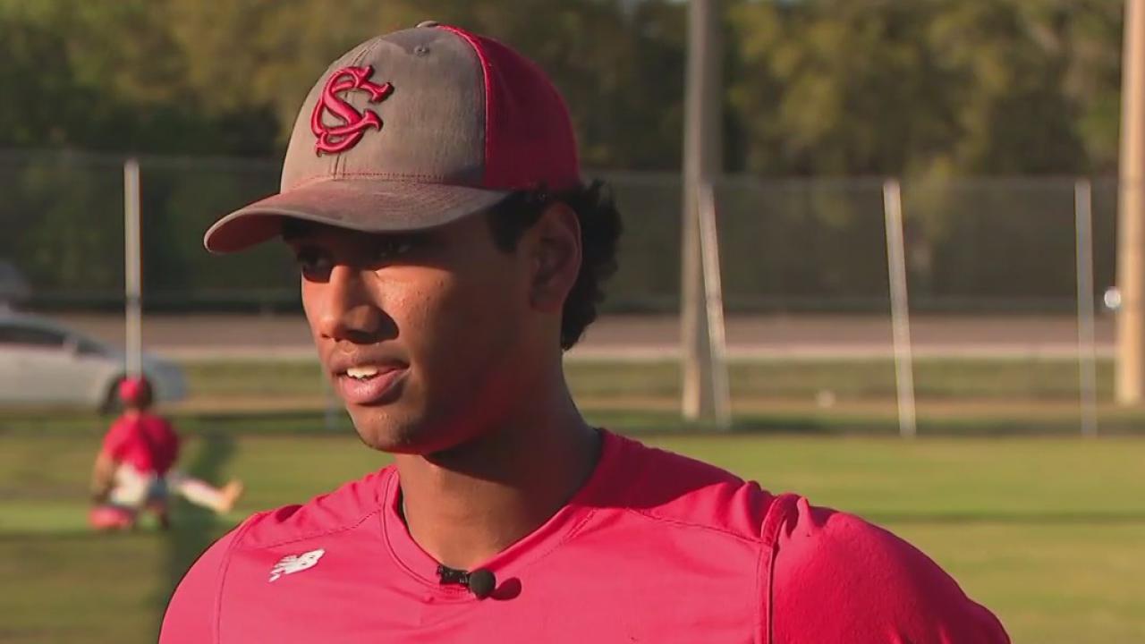 Local high school baseball player on MLB Draft's radar