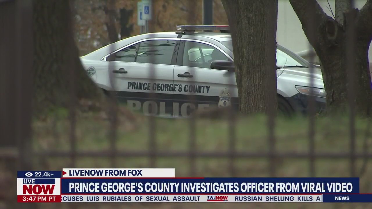 Maryland officer suspended after viral video