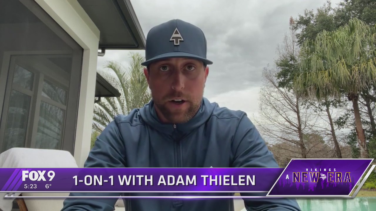 Adam Thielen reacts to new coach Kevin O’Connell