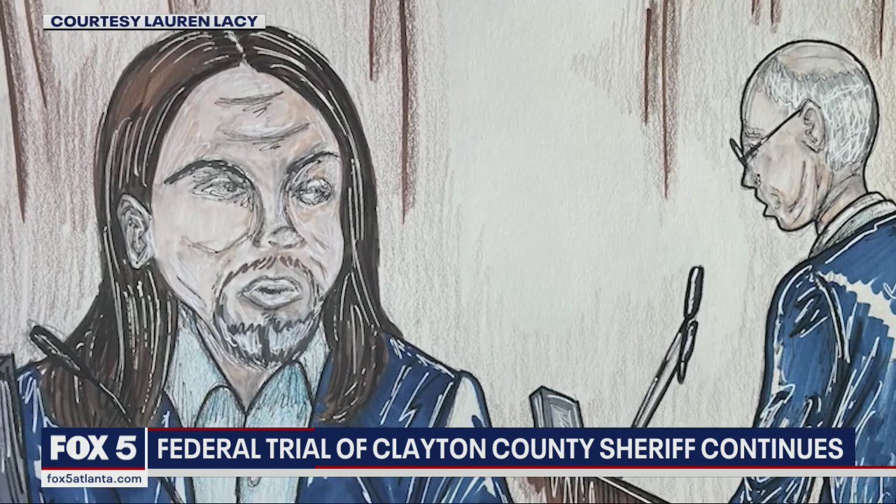 Federal trial of suspended Clayton County sheriff continues