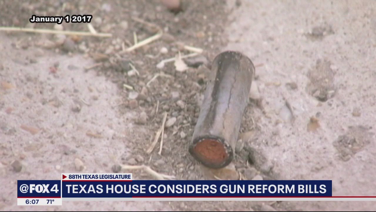 Texas House committee considers state ban on celebratory gunfire, prohibit guns in group homes