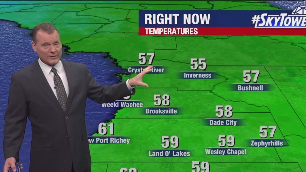 Monday morning forecast