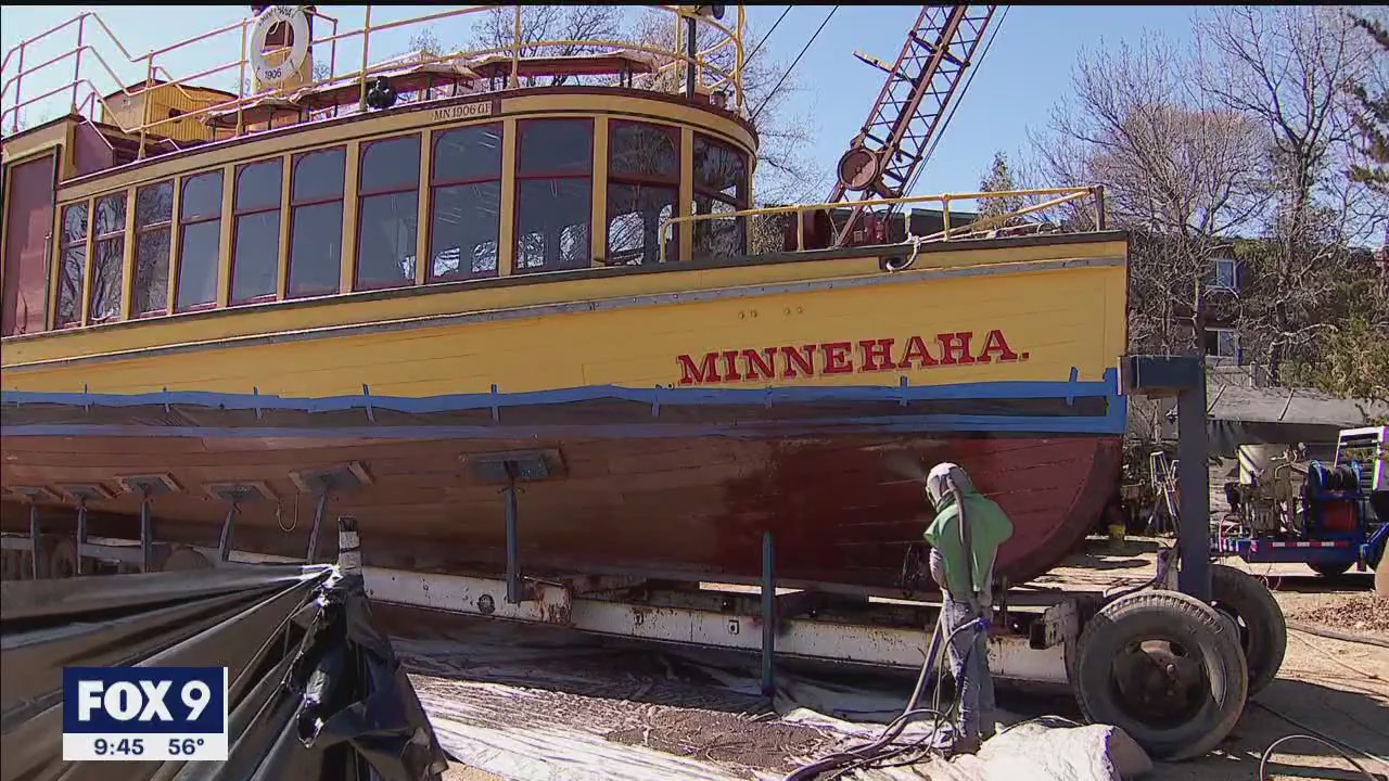Efforts to restore Lake Minnetonka steamboat