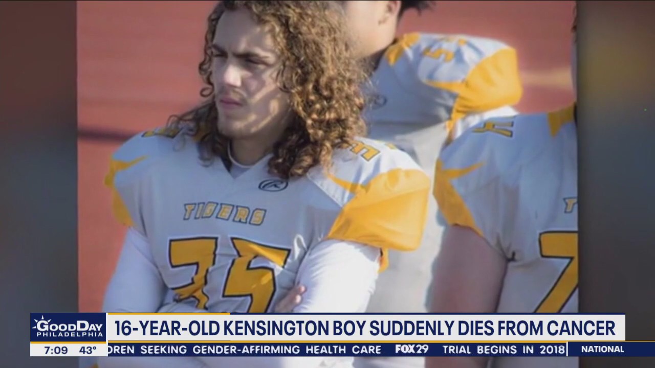 Philadelphia teen dies suddenly from cancer