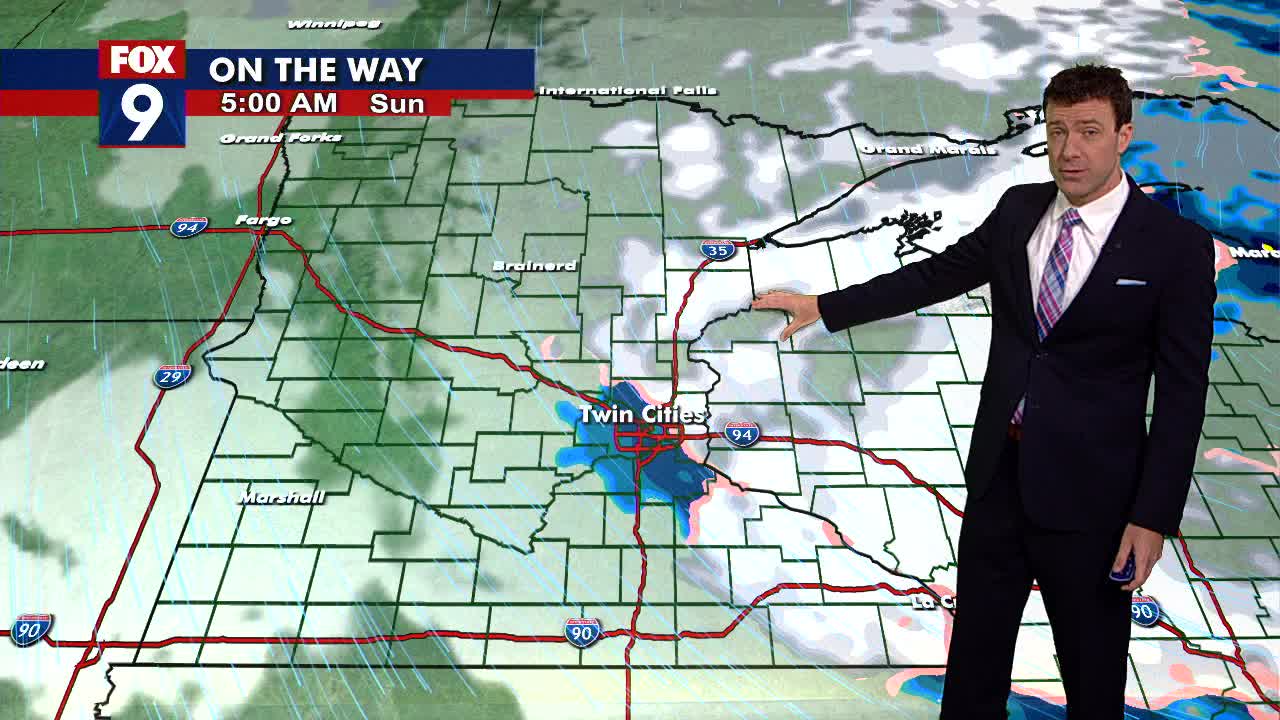 Minnesota weather: Cloudy, and wet weekend