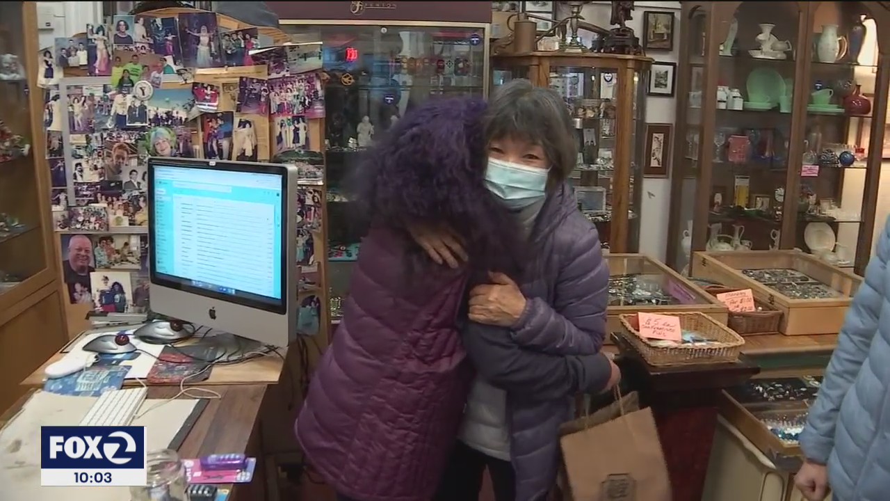 Customers show support for burglarized San Francisco antique shop
